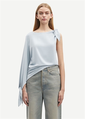 Saalba bluse 15455 Pearl Blue Samsøe 